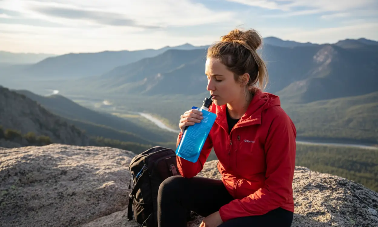cuanto agua llevar de excursion o ruta