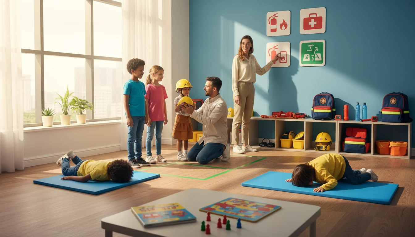 Cómo educar a los niños para situaciones de emergencia