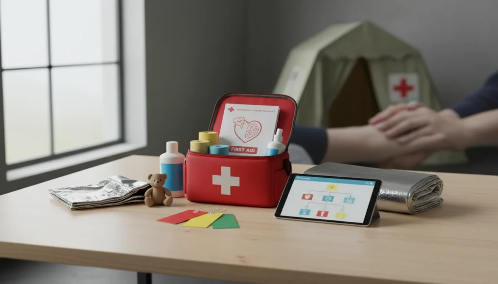 Conceptos básicos de triaje y primeros auxilios psicológicos