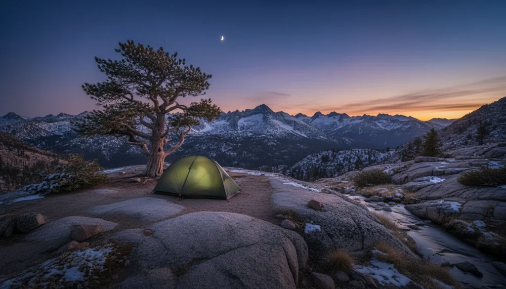 Criterios técnicos para elegir una zona de vivac segura