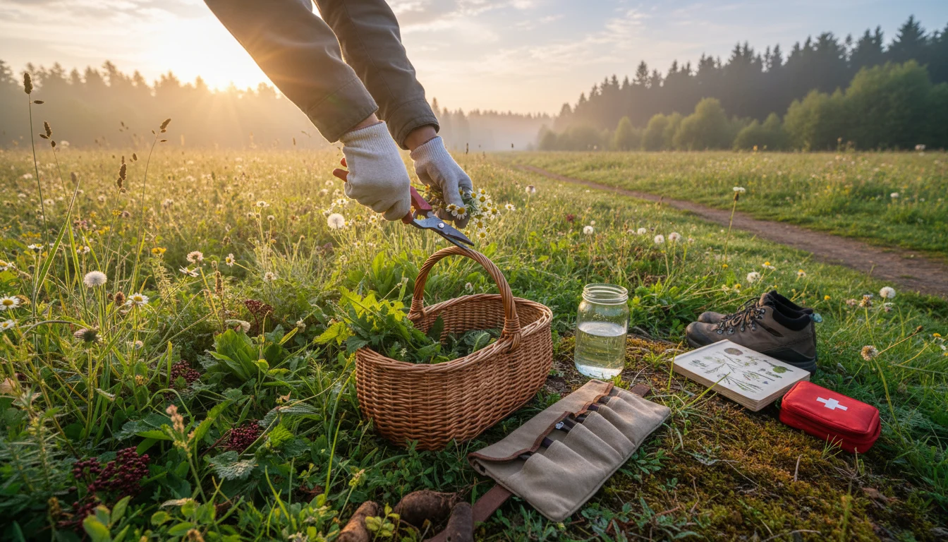 Ética y seguridad en la recolección de plantas silvestres