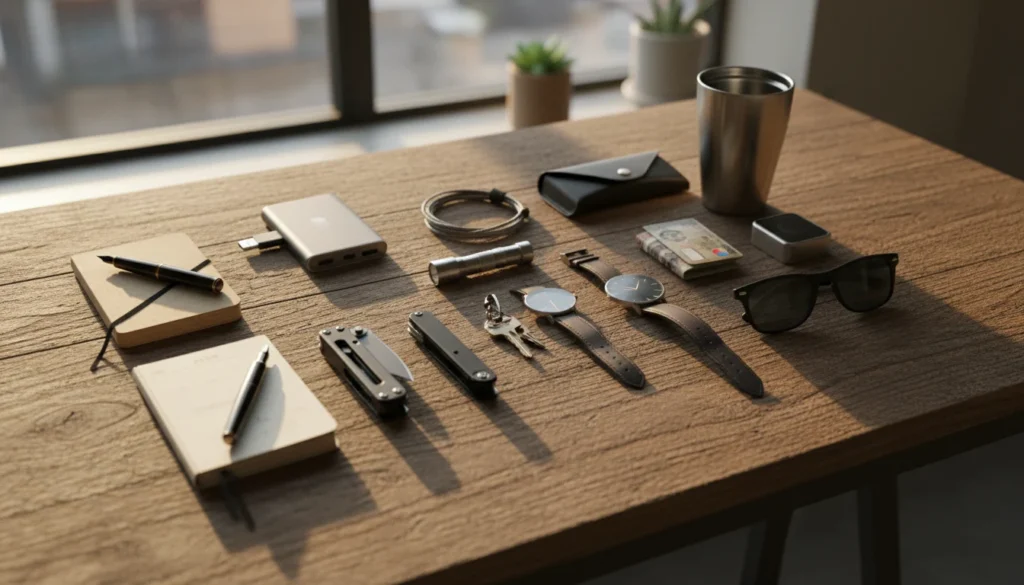 Filosofía EDC y qué llevar en los bolsillos cada día
