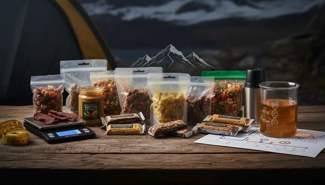 La ciencia de las calorías y la densidad energética para expediciones