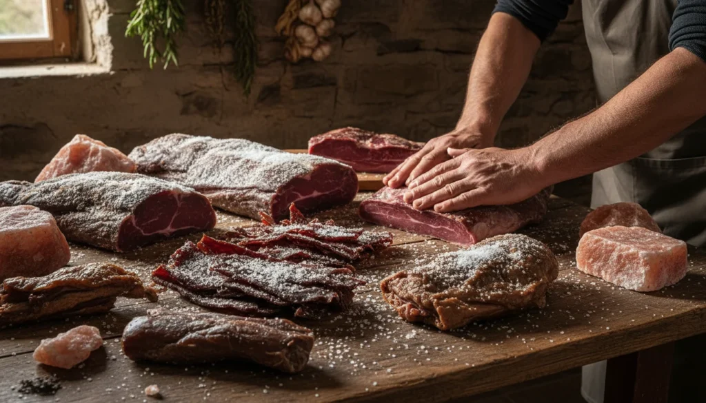 La importancia de la sal en la conservación de carnes silvestres