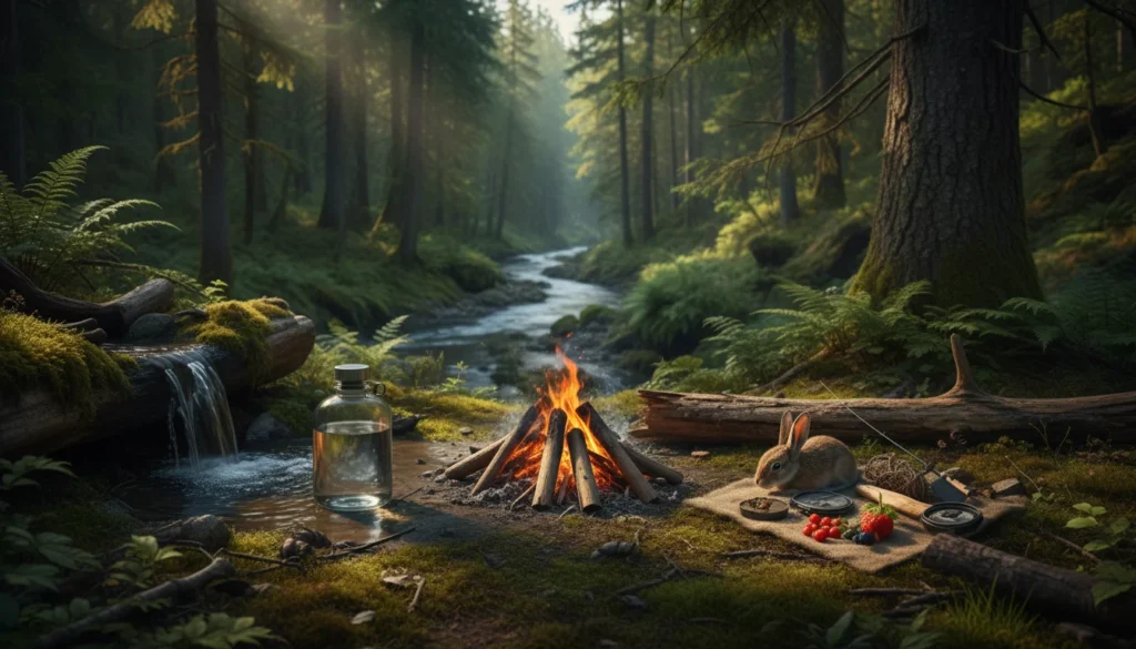 La regla de los tres en supervivencia