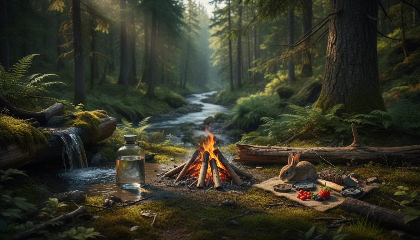 La regla de los tres en supervivencia