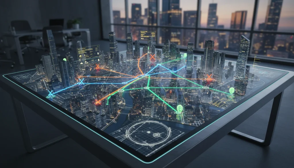 Planificación de rutas de escape alternativas en entornos urbanos
