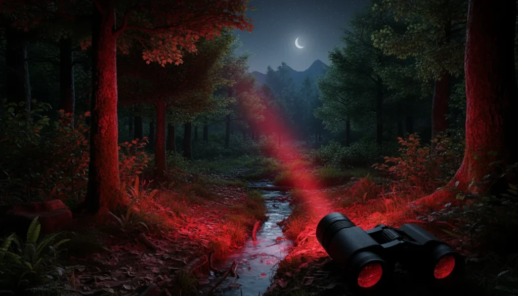 Ventajas de la luz roja en linternas para la visión nocturna